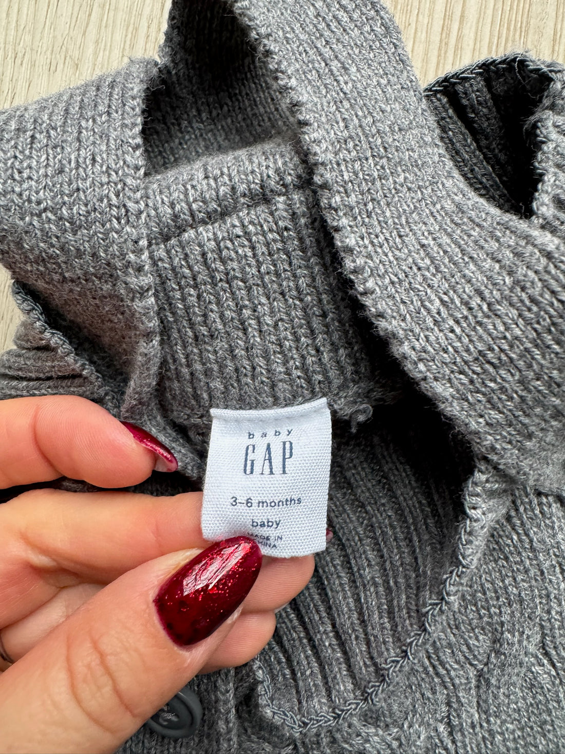 Gap Grey Knit Overalls