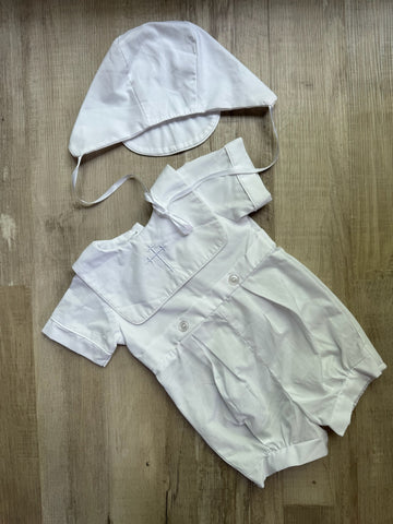 Vintage Christianing White Set