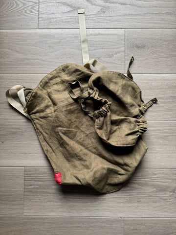 Sakura Linen Baby Carrier