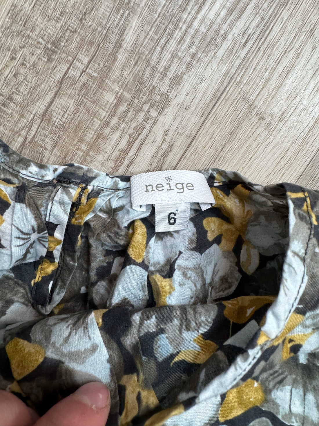 Neige Floral Top