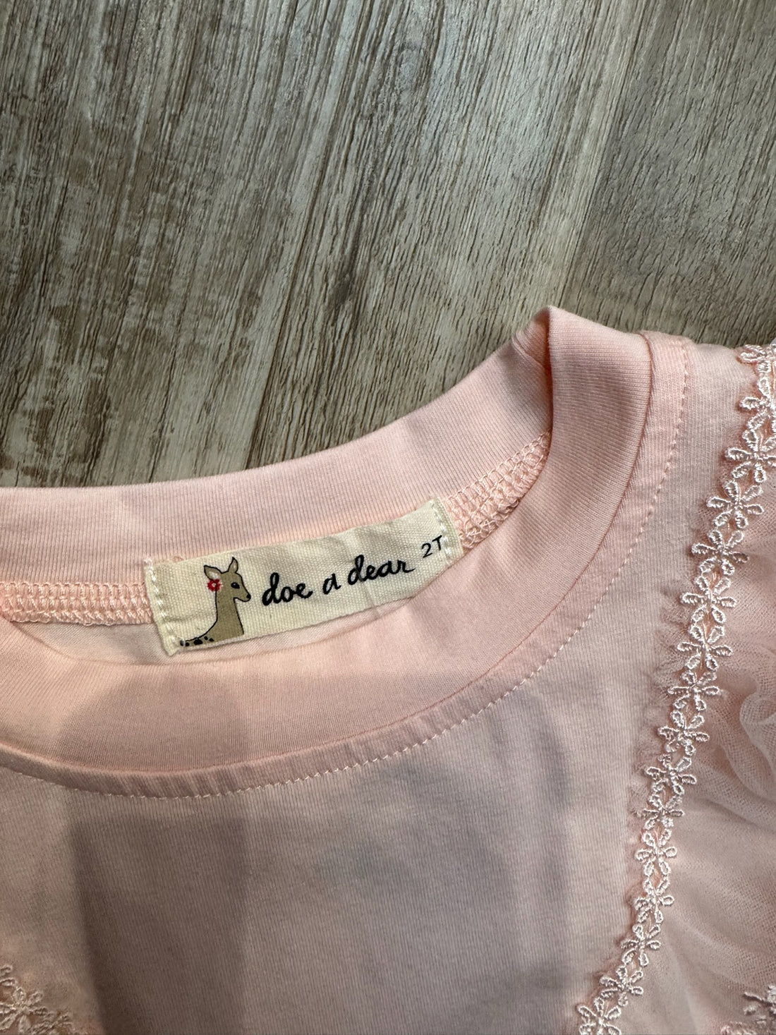 Doe a Dear Pink Top
