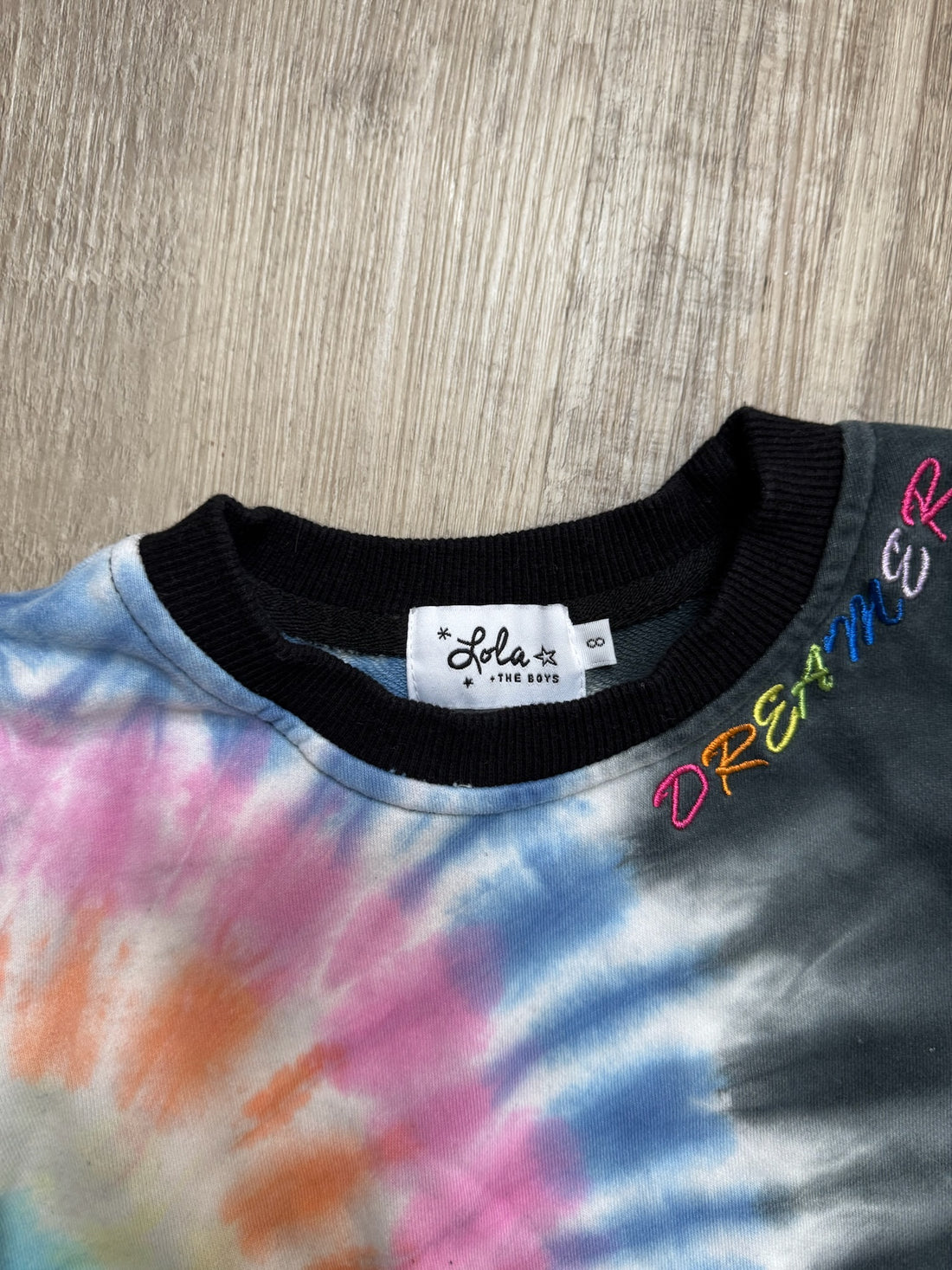 Lola & The Boy Black Tie Dye Set