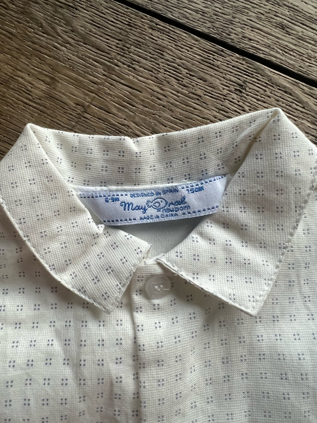 Mayoral Button Down Onesie