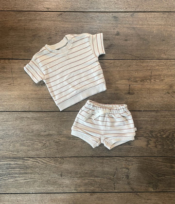 Little Planet by Carters Striped Set