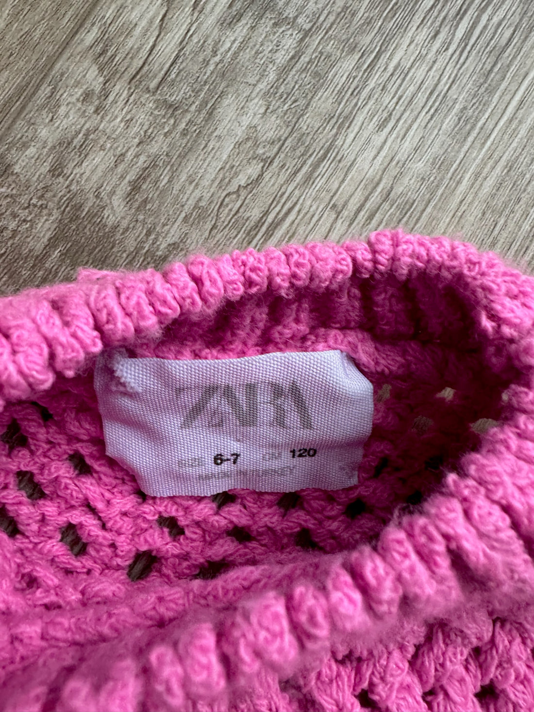 Zara Pink Knit Sweater