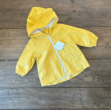 Zara Yellow Rain Jacket - NEW