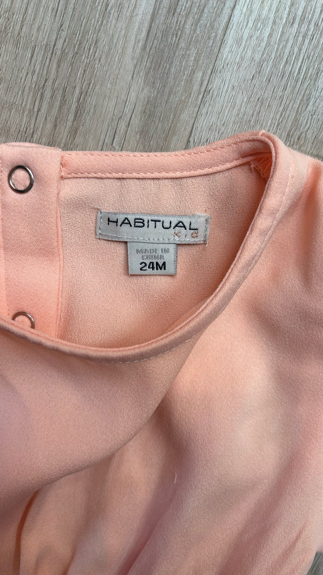 Habitual Girls Peach Dress