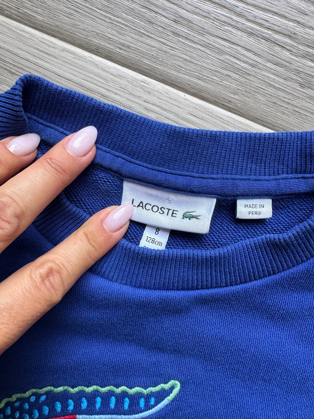 Lacoste Blue Pullover