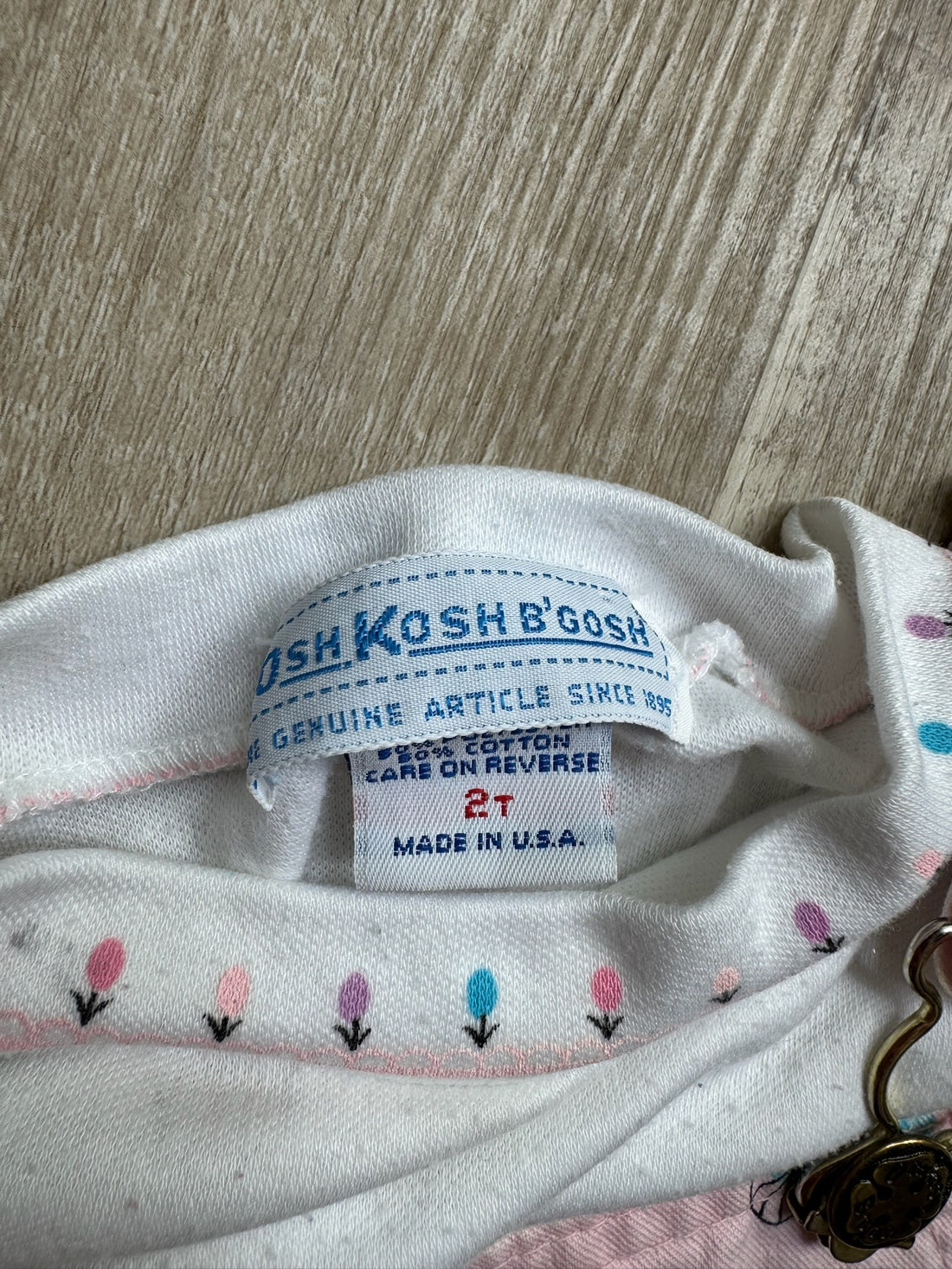 Oshkosh Vintage Fingerprint Overalls