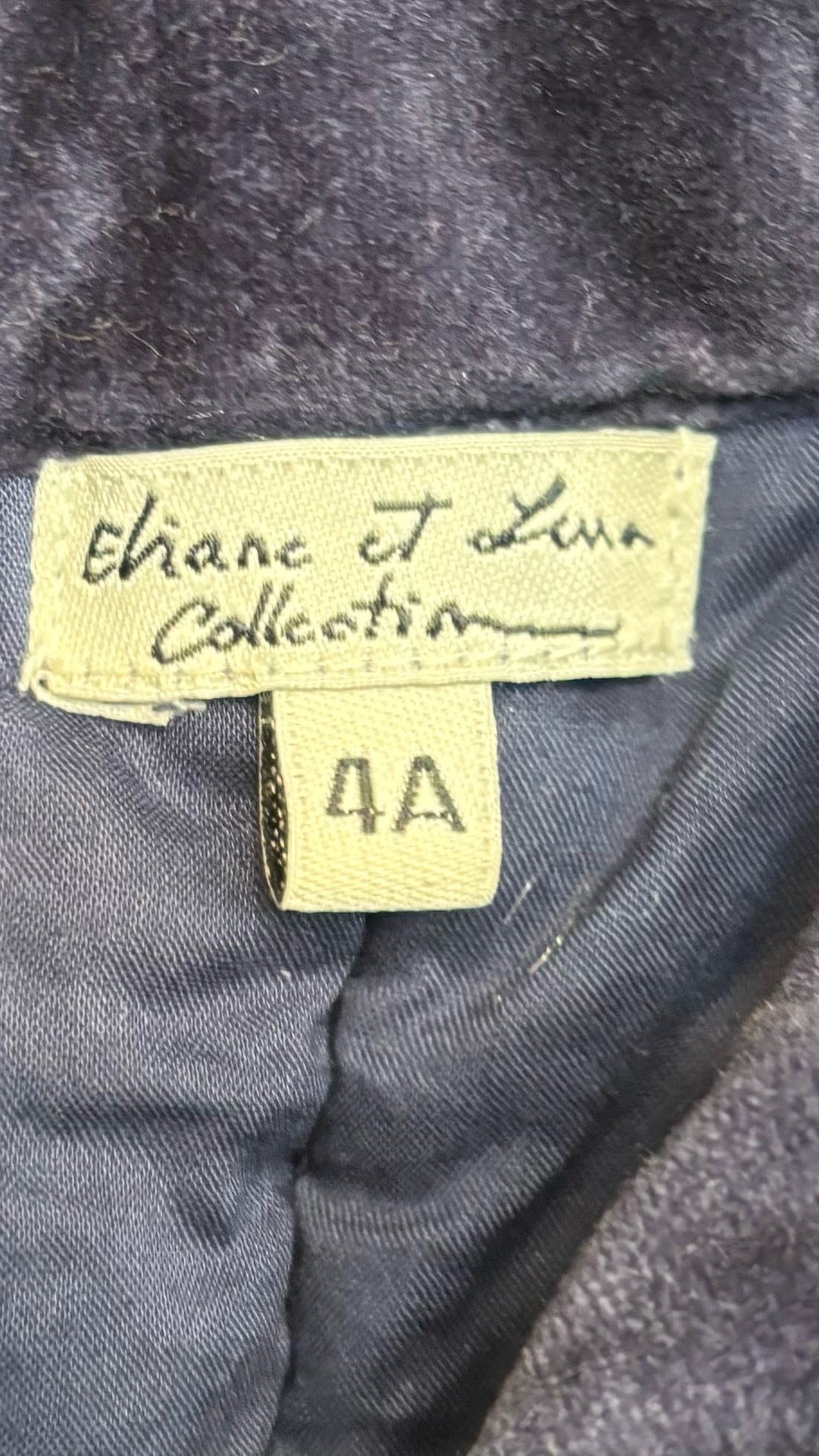 Eliane Et Lena Navy Coat