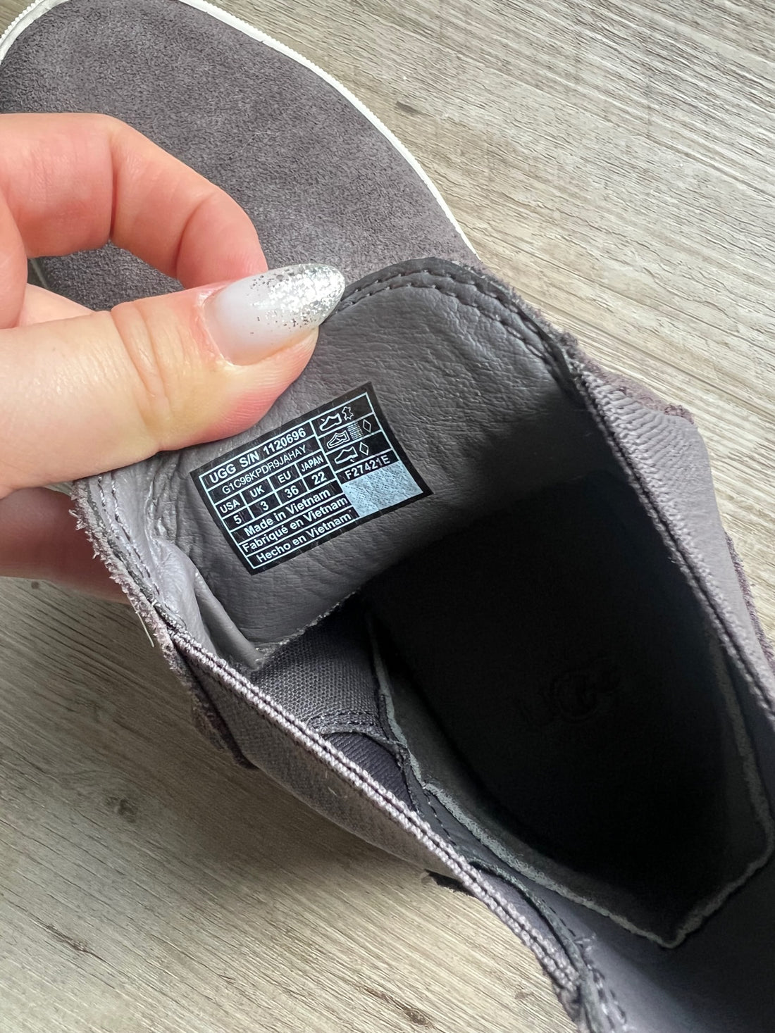 UGG Grey Boots NEW