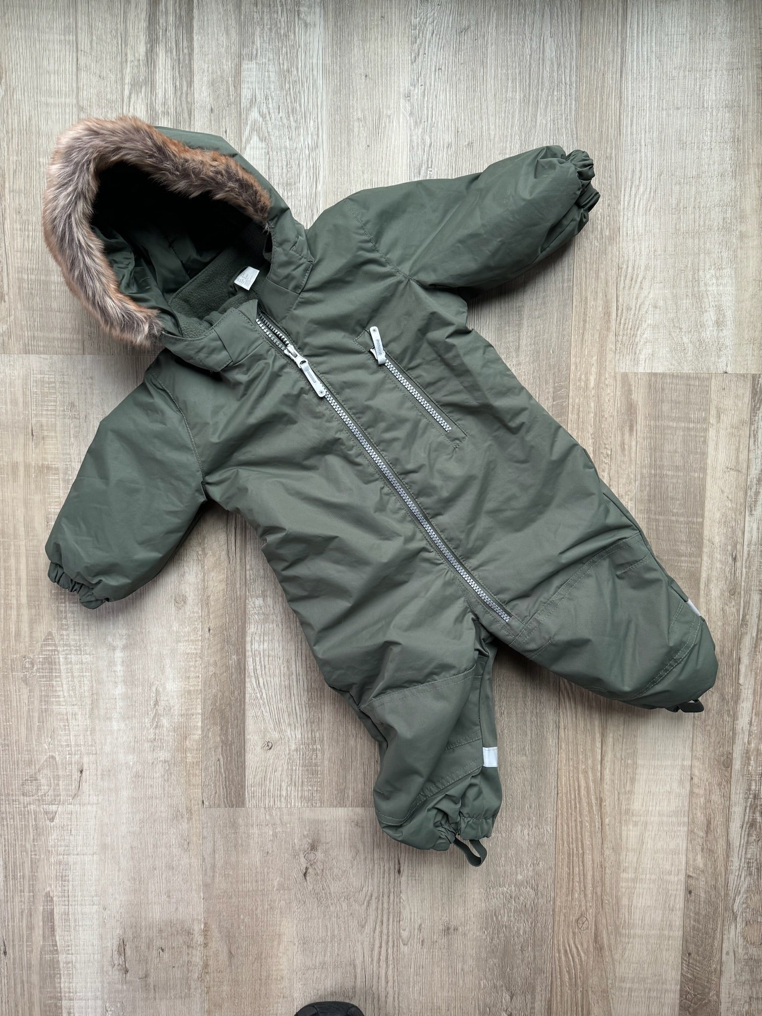 H&M Green Snowsuit