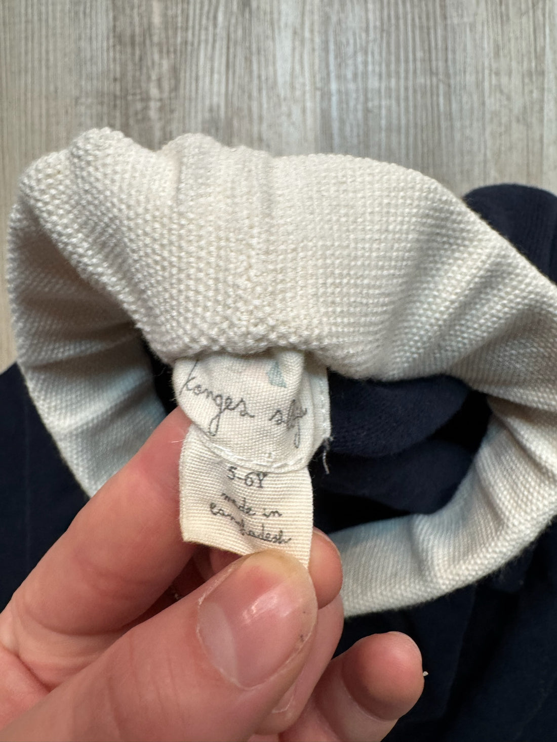 Konges Sløjd Navy Cherry Skirt