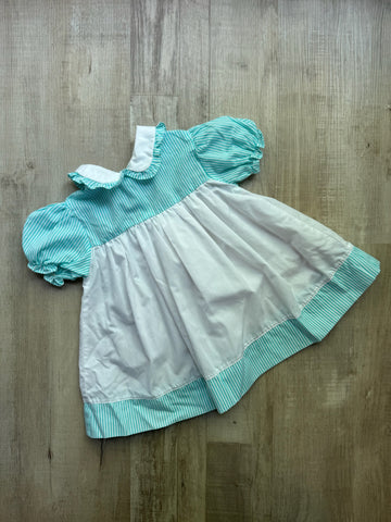 Vintage Blue & White Dress