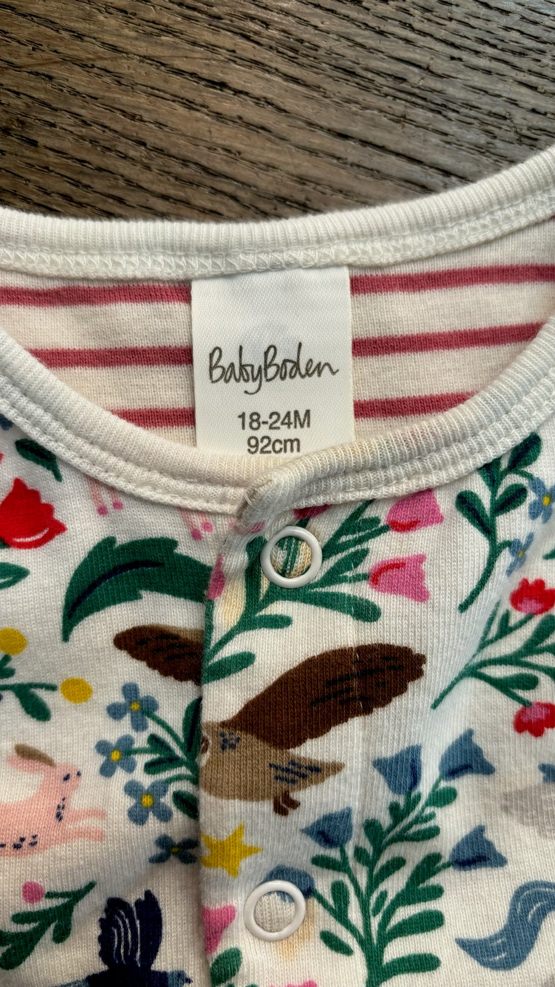 Mini Boden Floral Romper