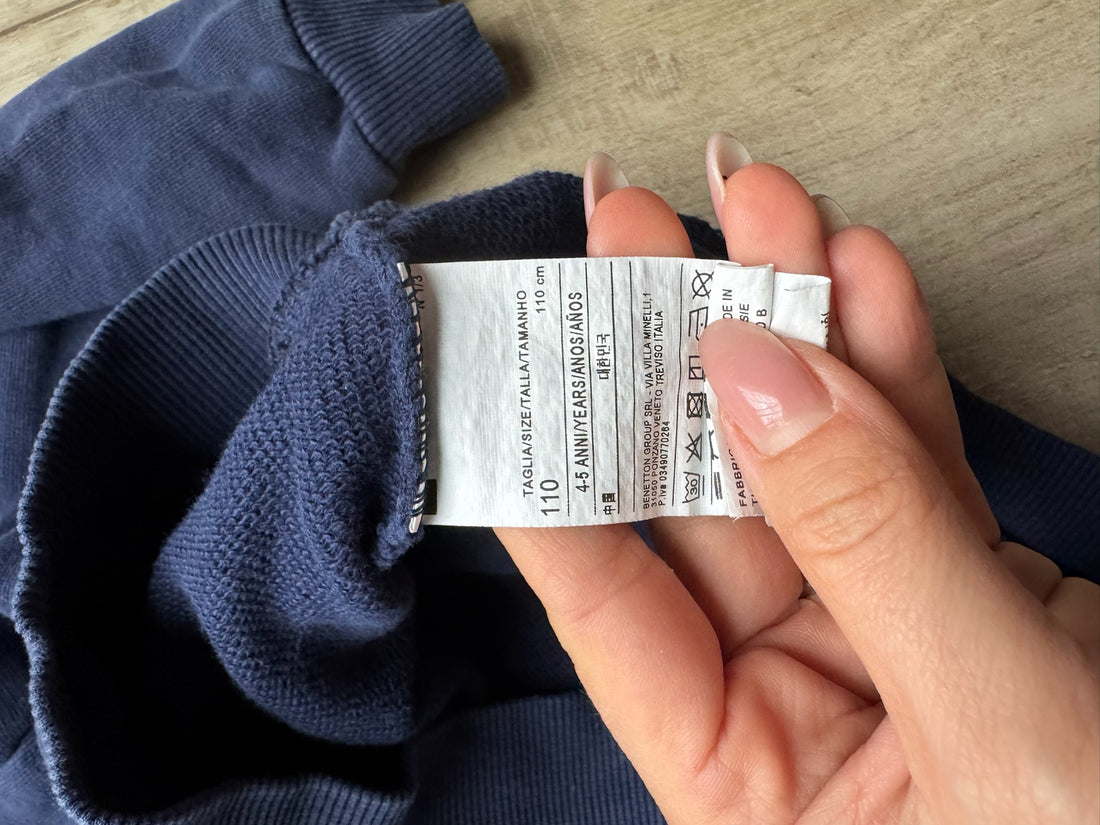 United Colors of Benetton Blue Pullover