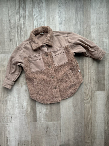 Goumi Brown Sherpa Jacket
