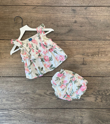 Old Navy Pink Floral Set
