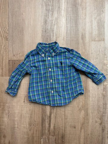 Ralph Lauren Blue Button Down