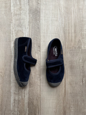 Cienta Navy Velour