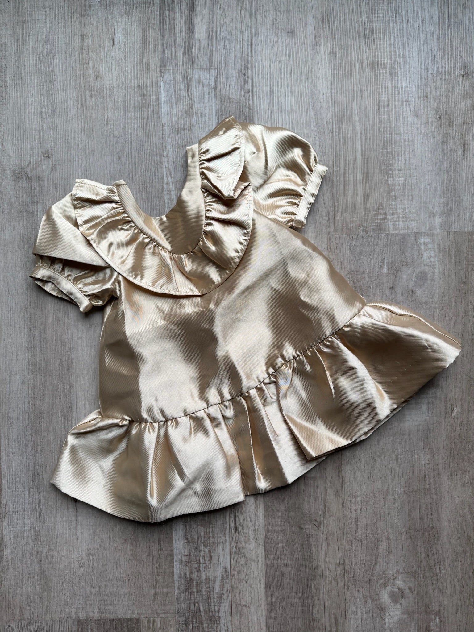 Janie & Jack Gold Dress