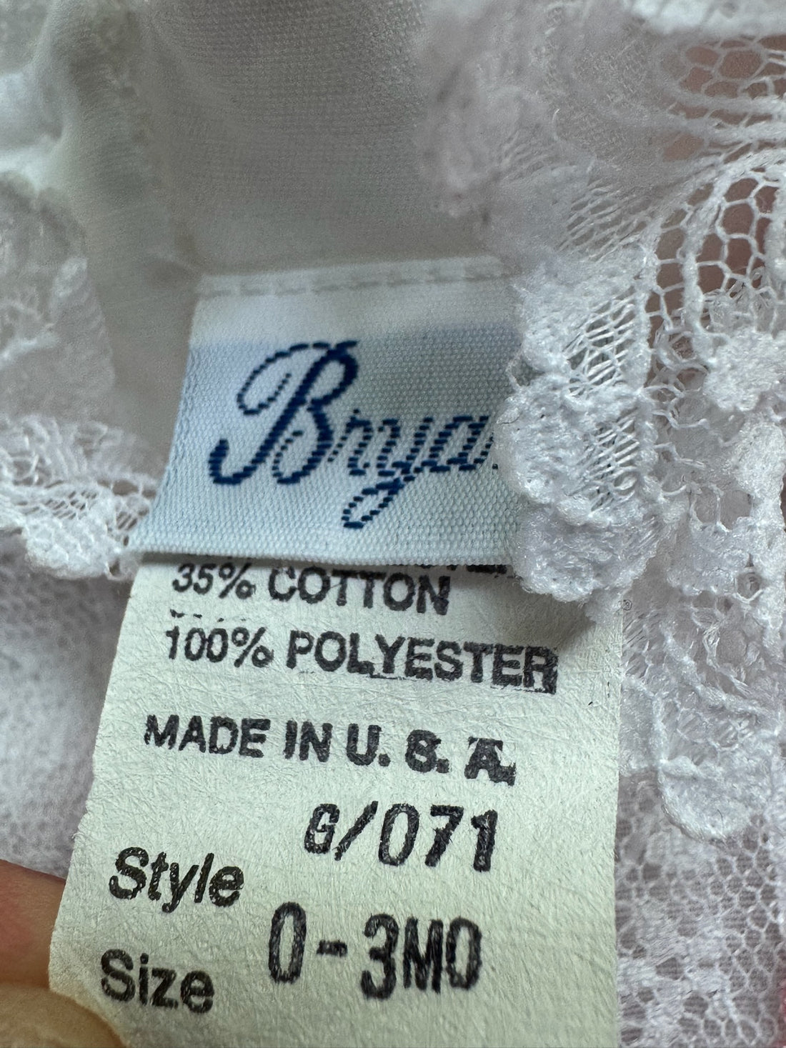 Bryan Pink Lace Dress