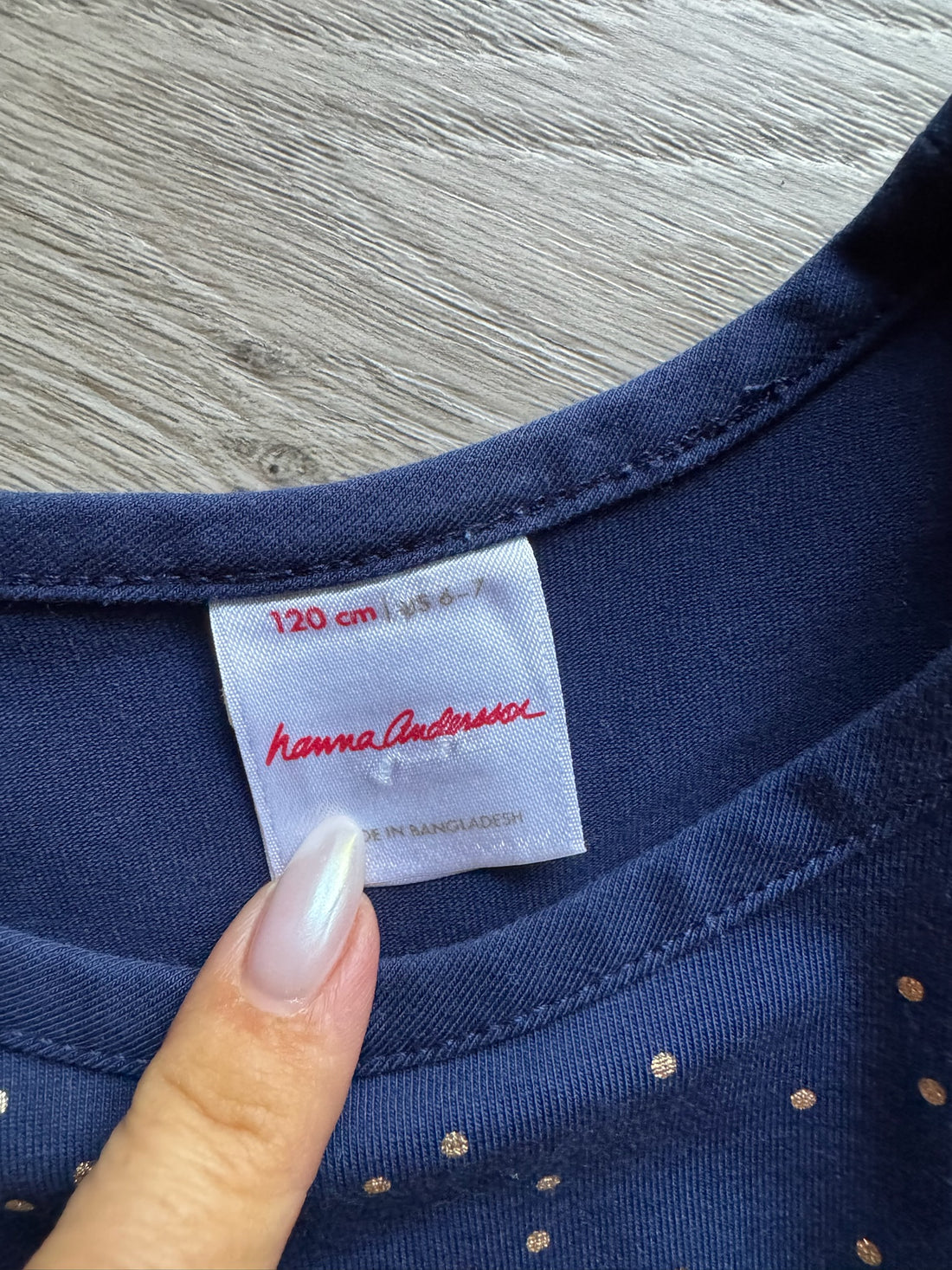 Hanna Andersson Navy Dress