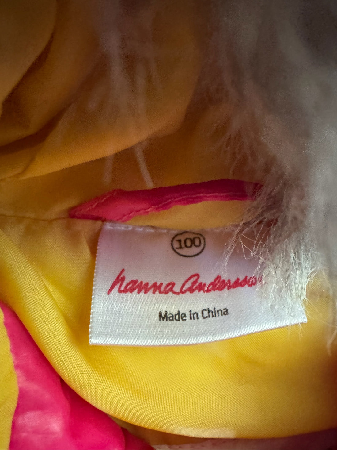 Hanna Andersson Pink Puffer Coat