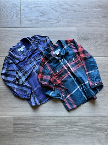 Burberry Plaid Button Down