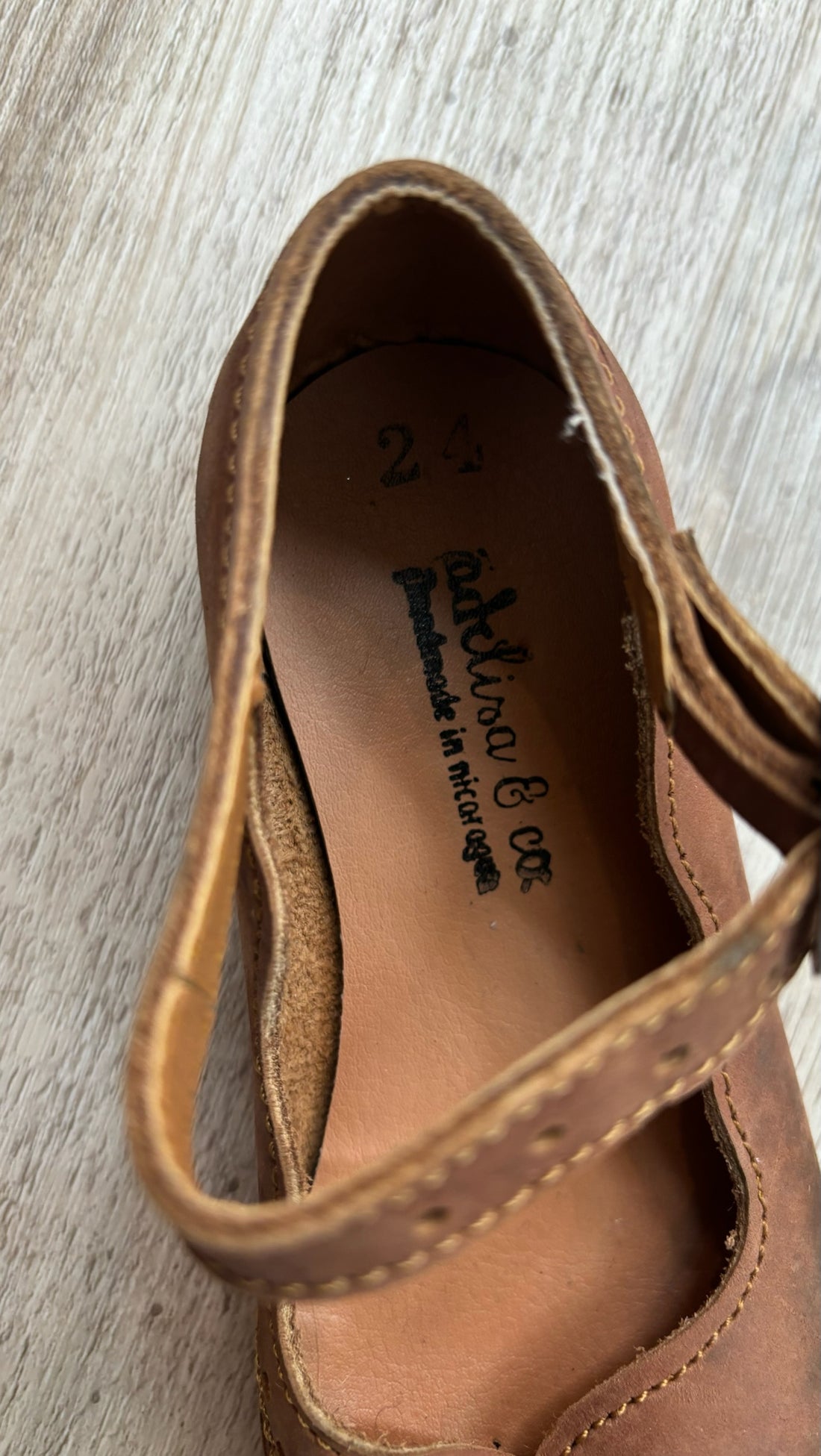 Adelisa & Co Leather Mary Janes AS IS