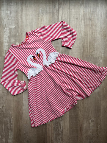 Mini Boden Swan Dress
