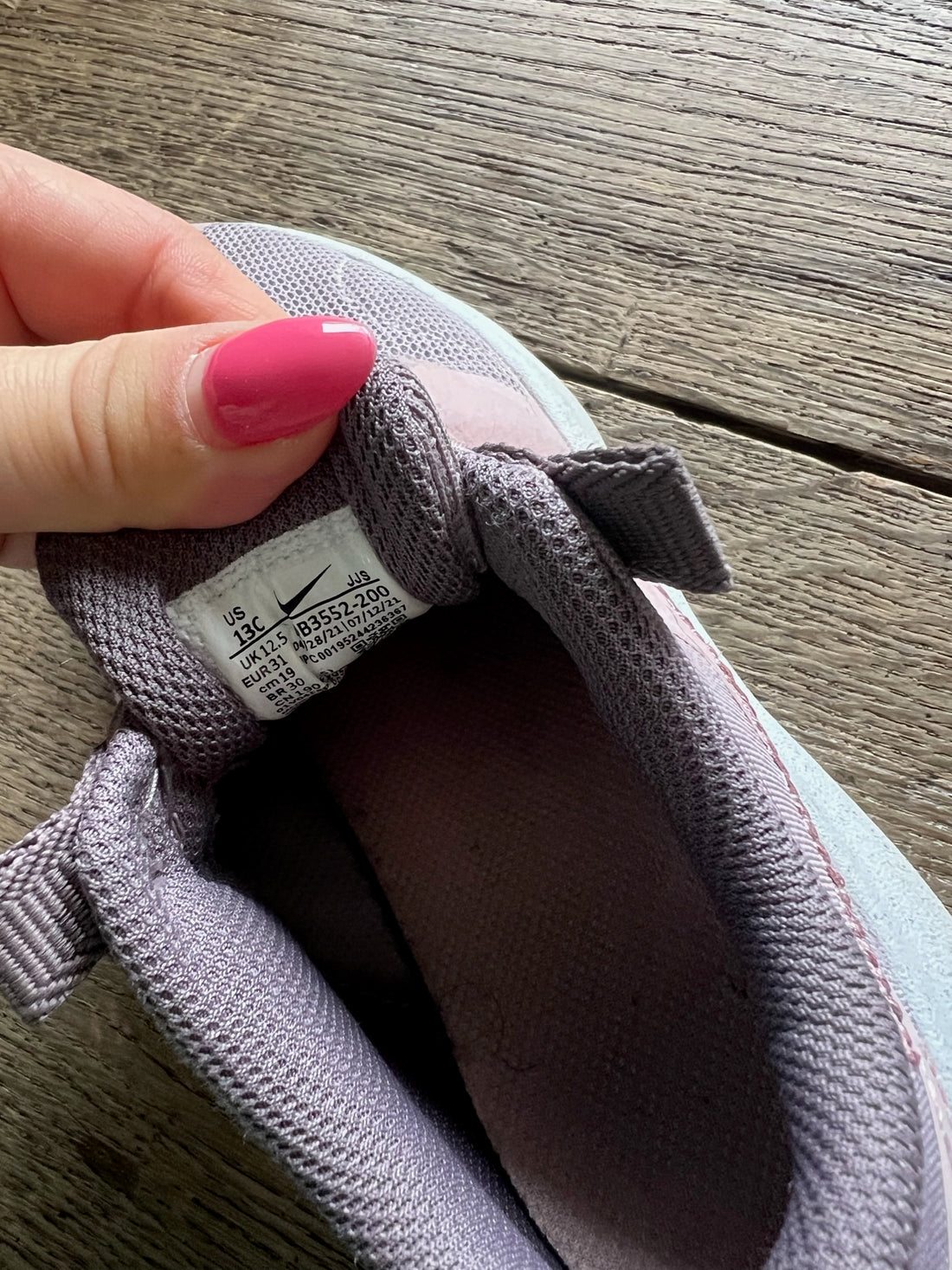 Lavender Nike
