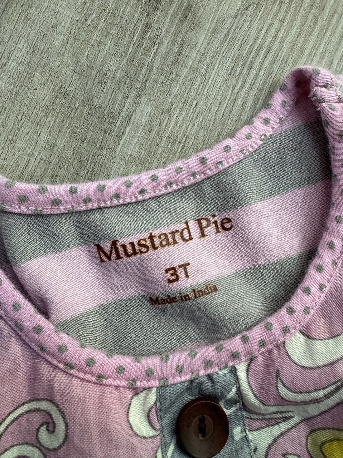 Mustard Pie Pink & Grey Dress
