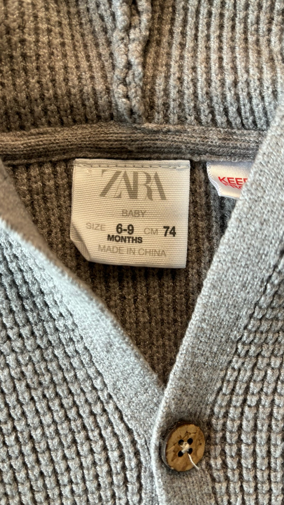Zara Grey Cardigan