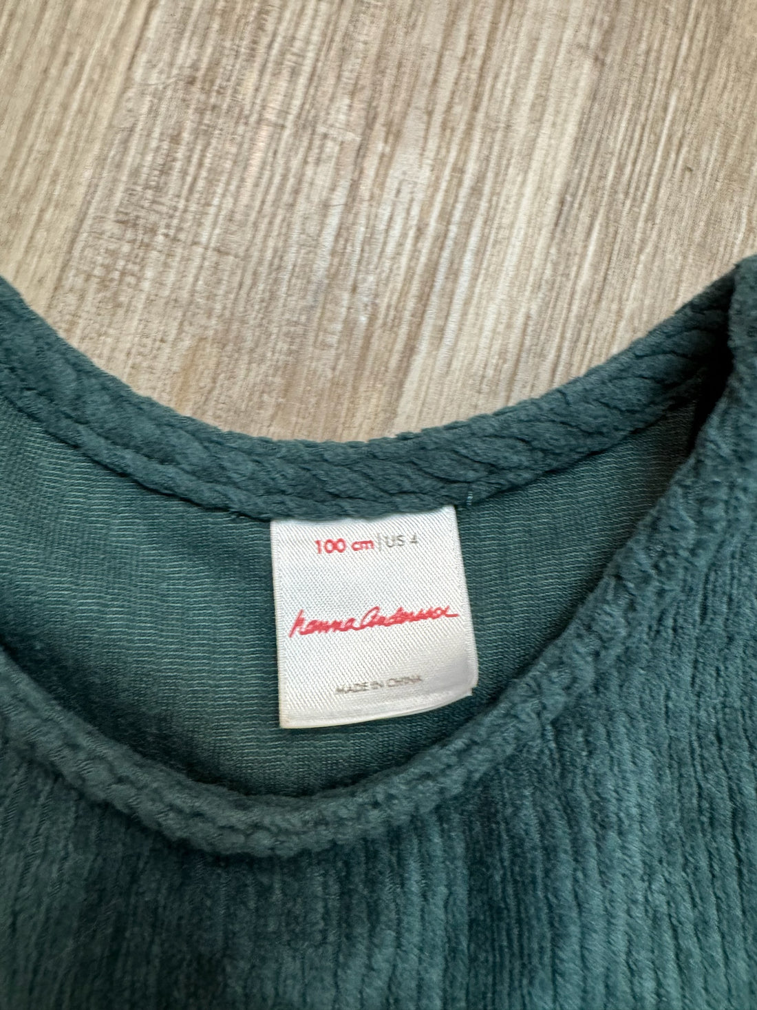 Hanna Andersson Green Dress