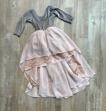 Pleiades Grey / Pink Dress