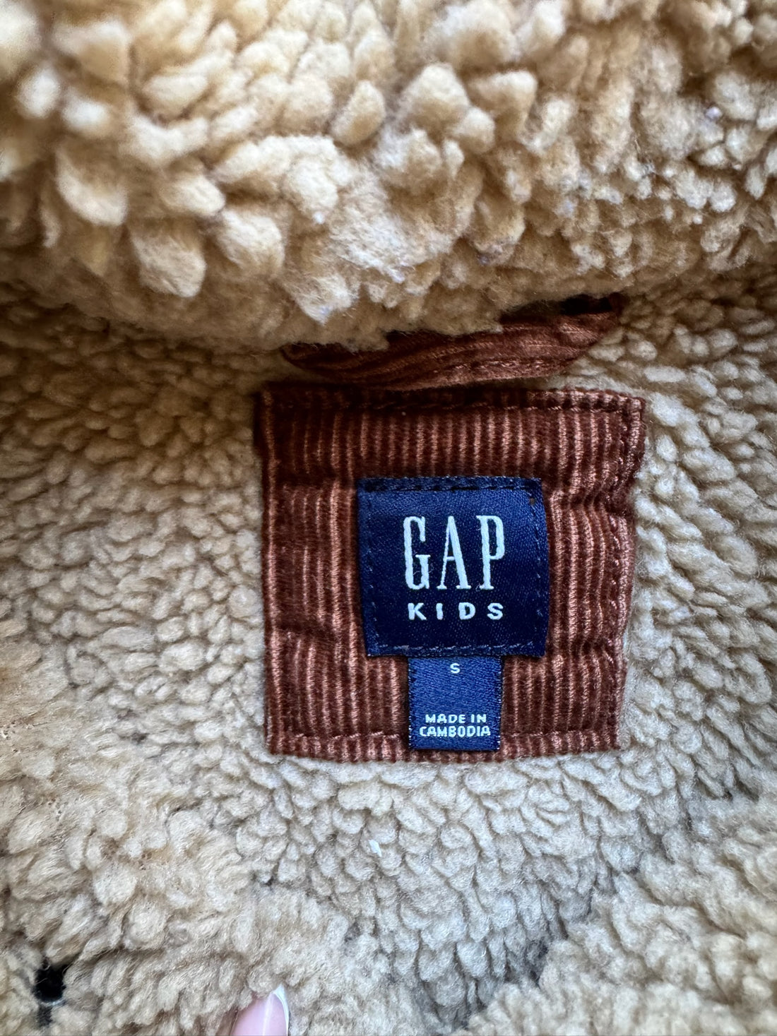 Gap Brown Cord Jacket
