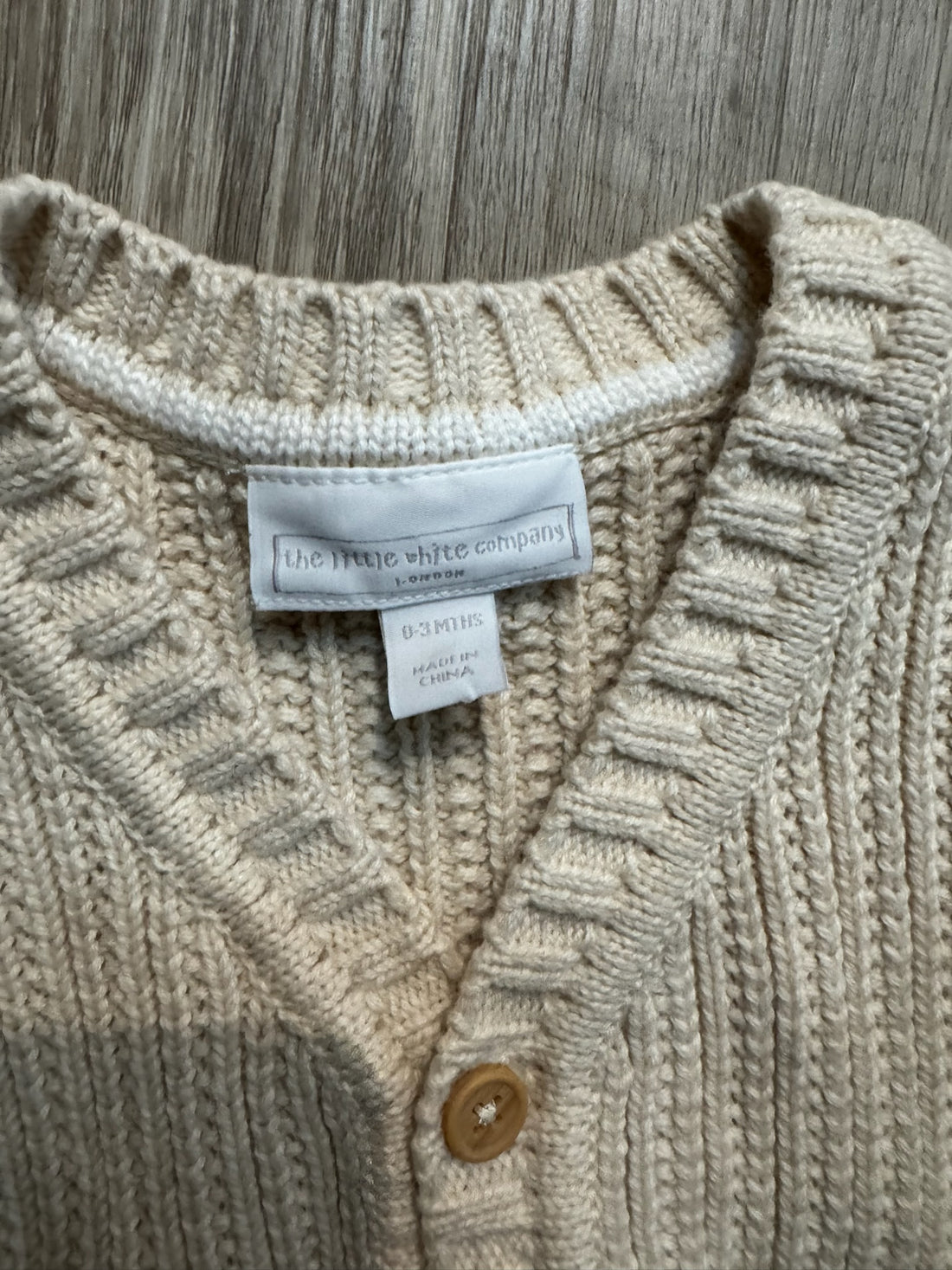 Little White Clothing Company Tan Cardigan