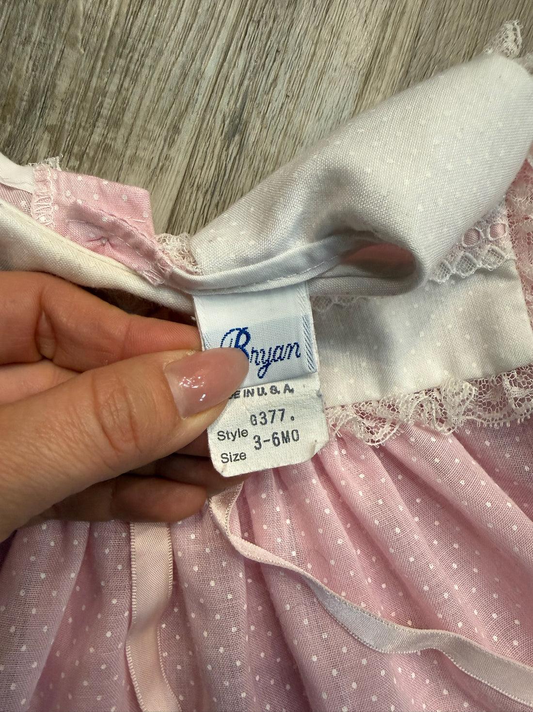 Bryan Vintage Pink Dress