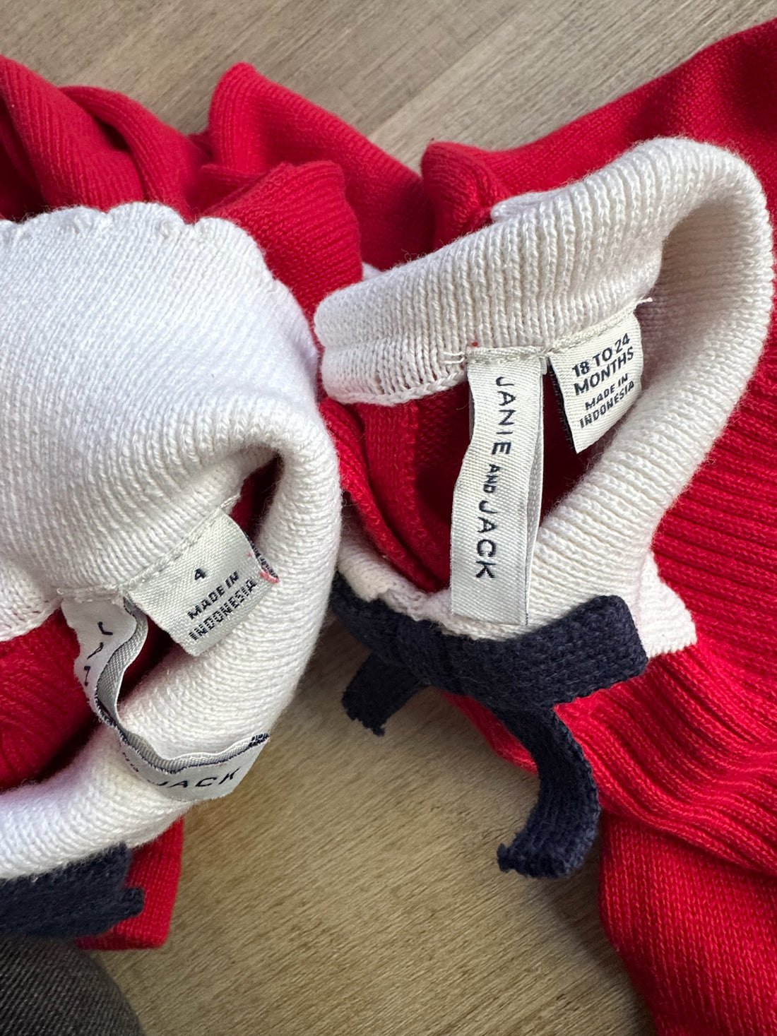 Janie & Jack Red Sweater Dress