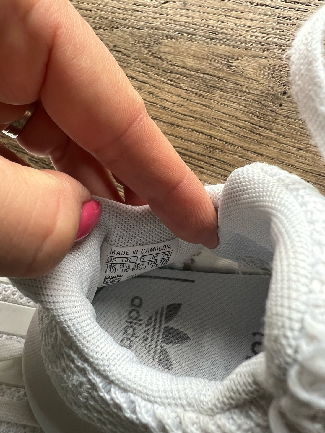 White Adidas