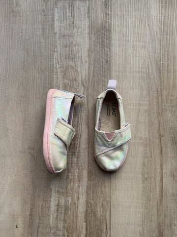 Tom’s Pearl Iridescent Shoes