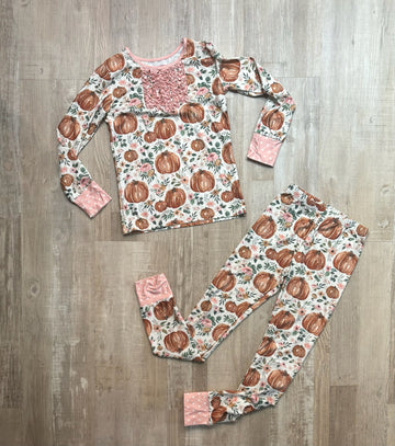 Cheeky Plum Pumpkin Pajamas