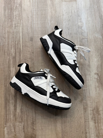 Hurley Black & White Sneakers