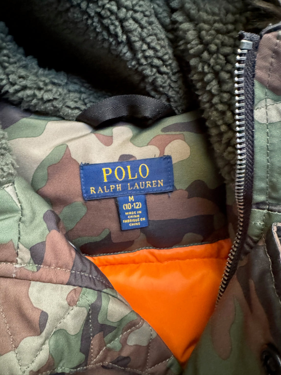 Polo Ralph Lauren Down Camo Parka