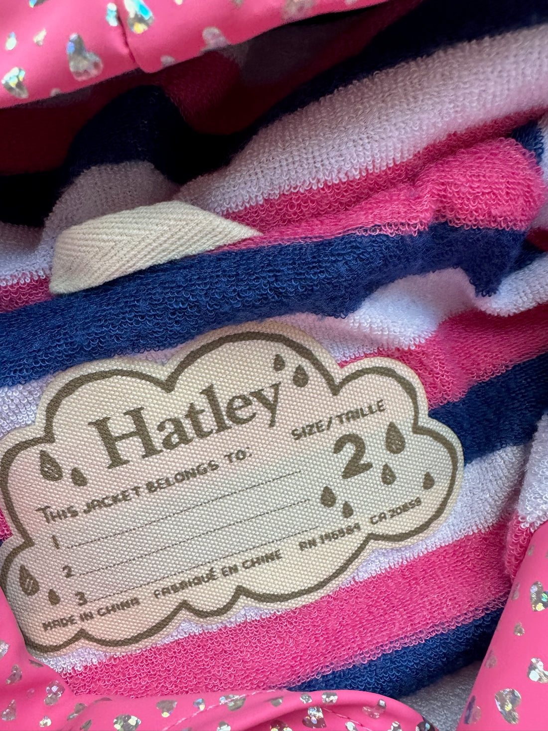 Hatley Pink Rain Jacket