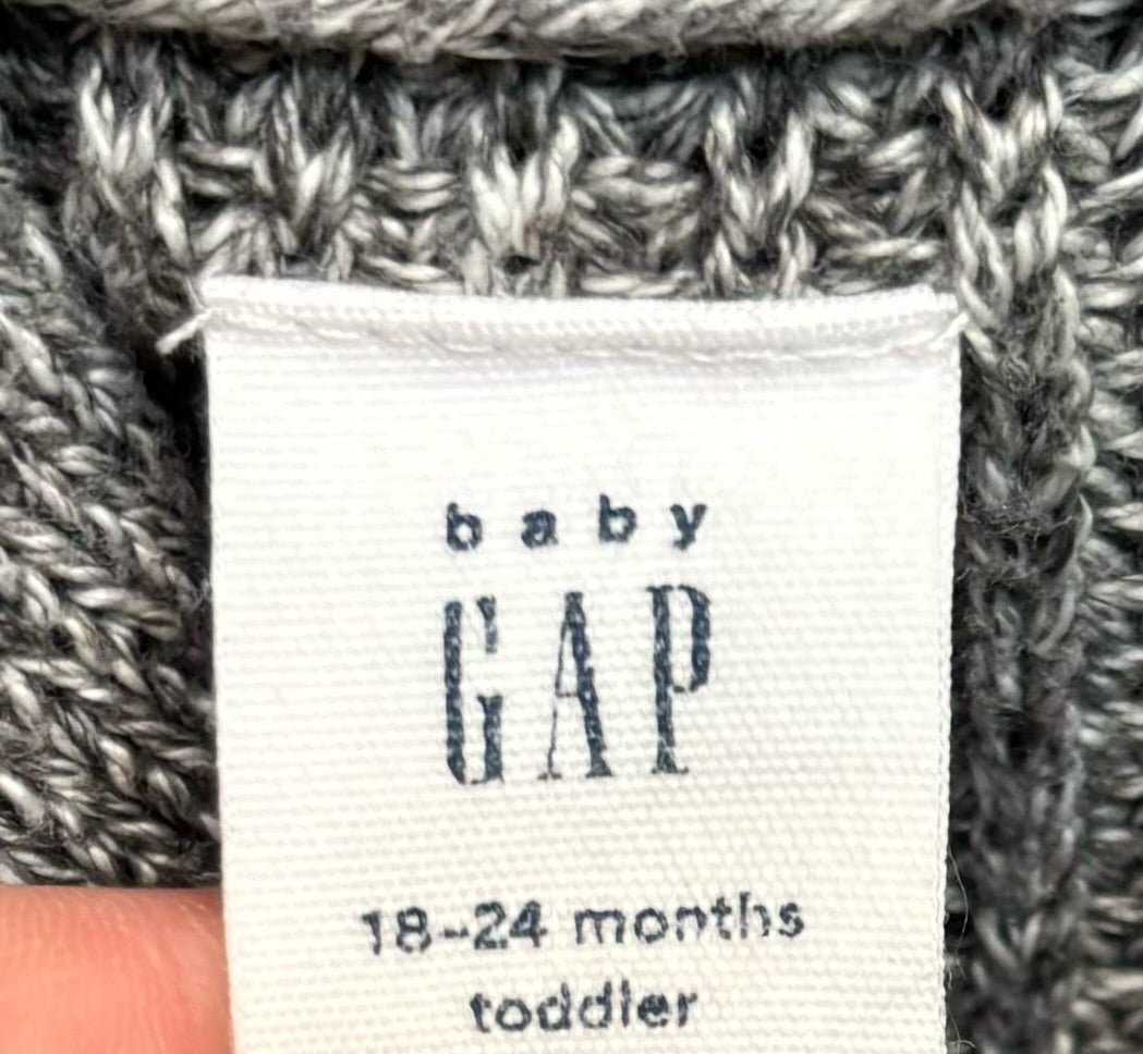 Baby Gap Grey Cardigan