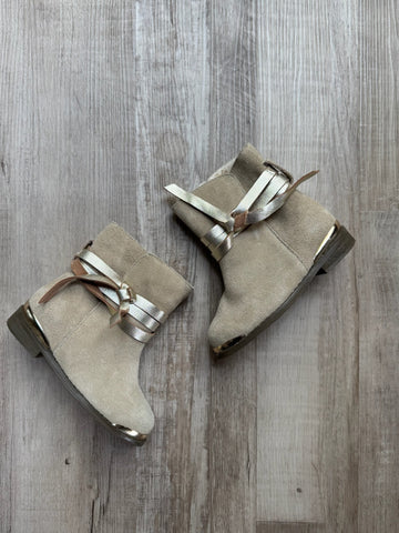 Joyfolie Tan Suede Boot