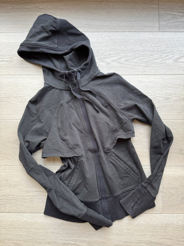 Lulu Full Zip Black Jacket