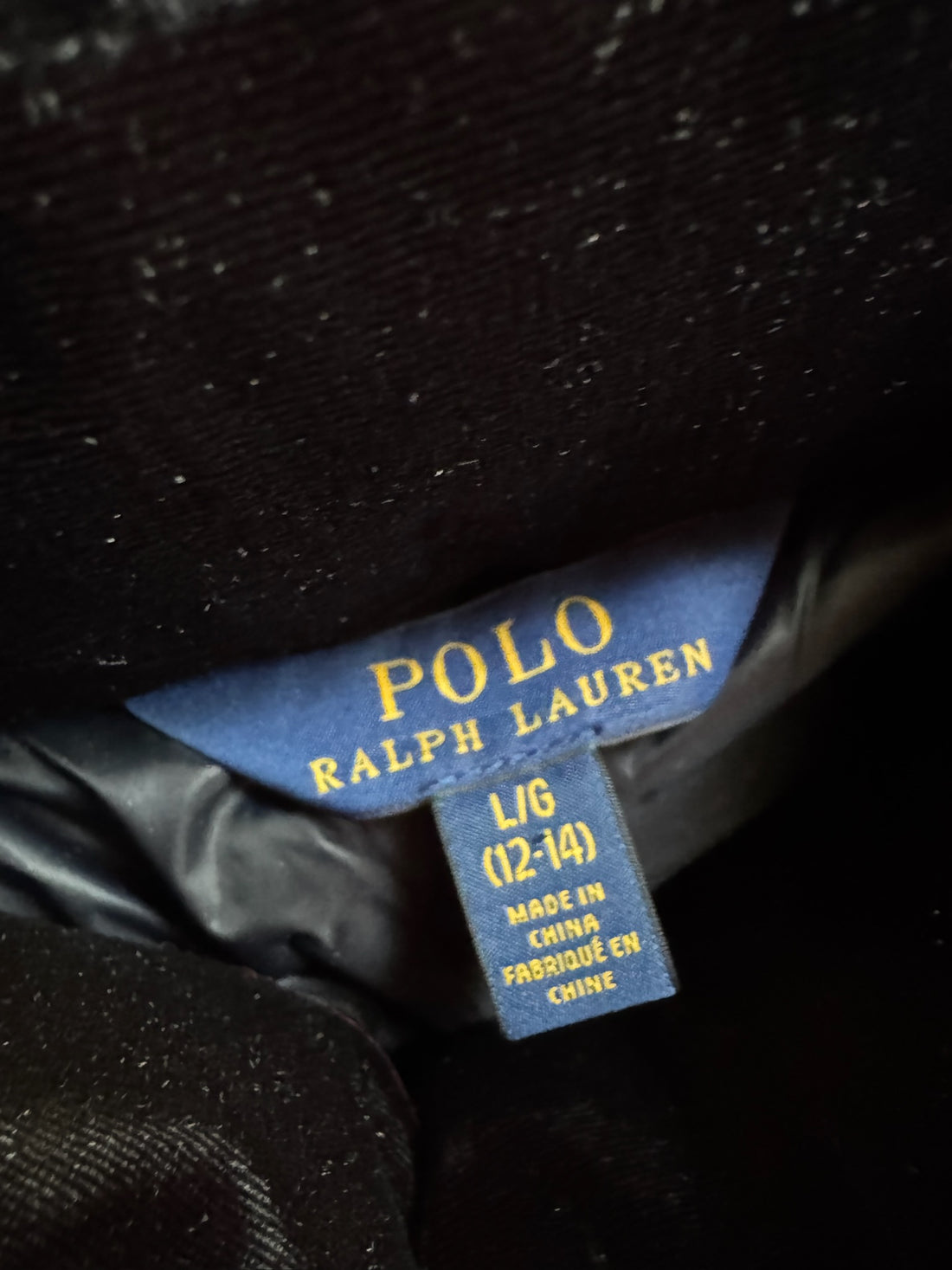 Polo Ralph Lauren Black Coat